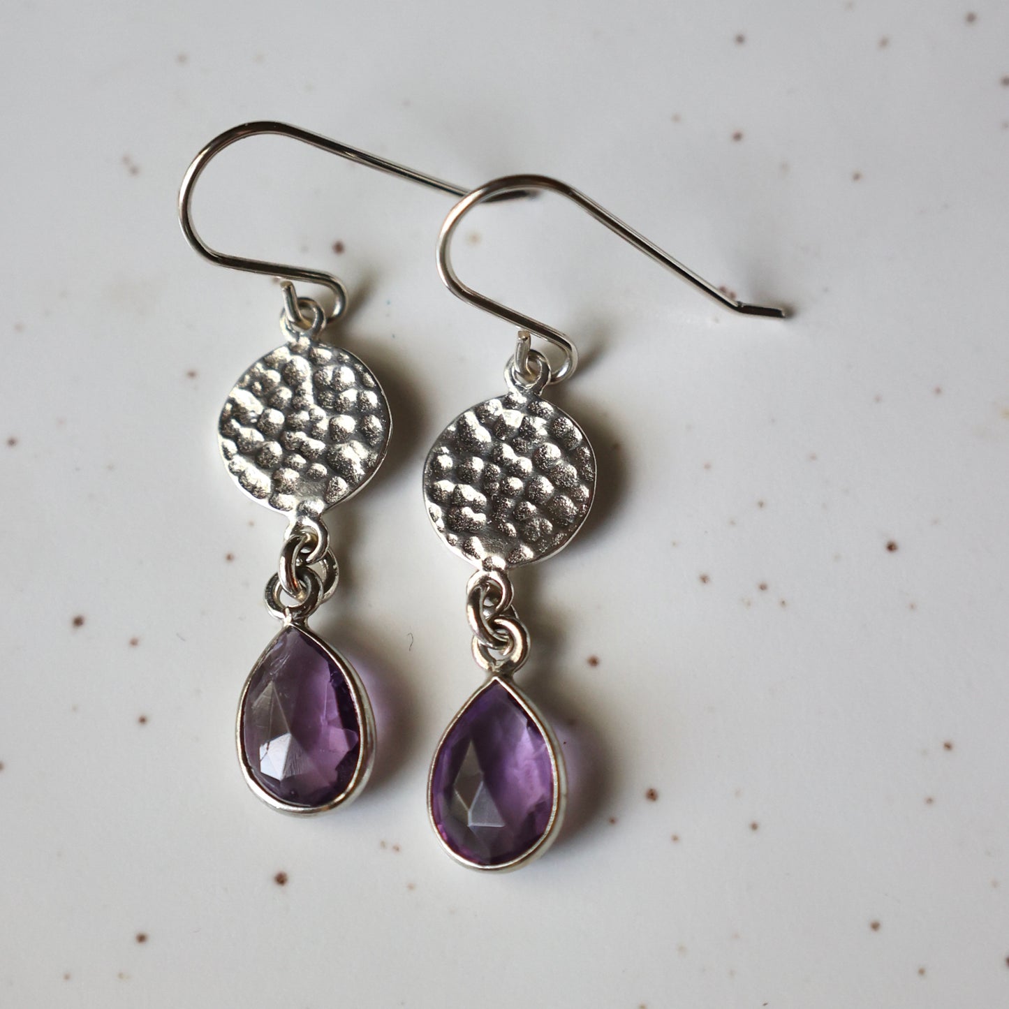 Amethyst Dangle Earrings