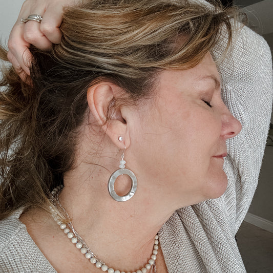 Shells - Mother of Pearl earrings