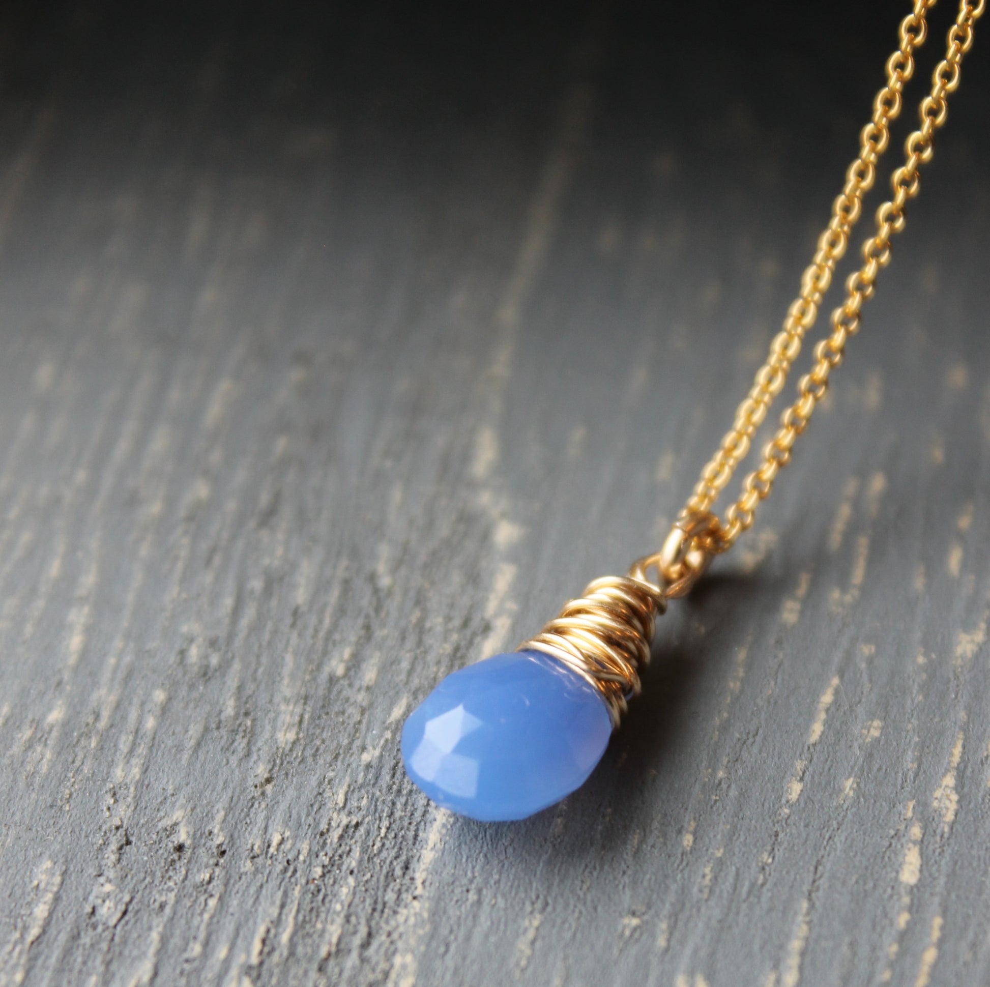 Gemstone and Gold Necklace