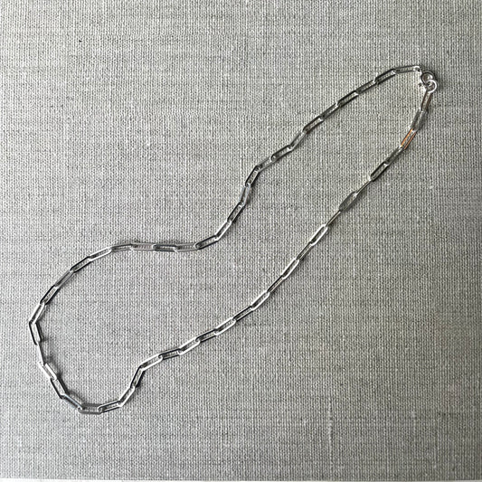 Paperclip Chain Necklace - Medium link
