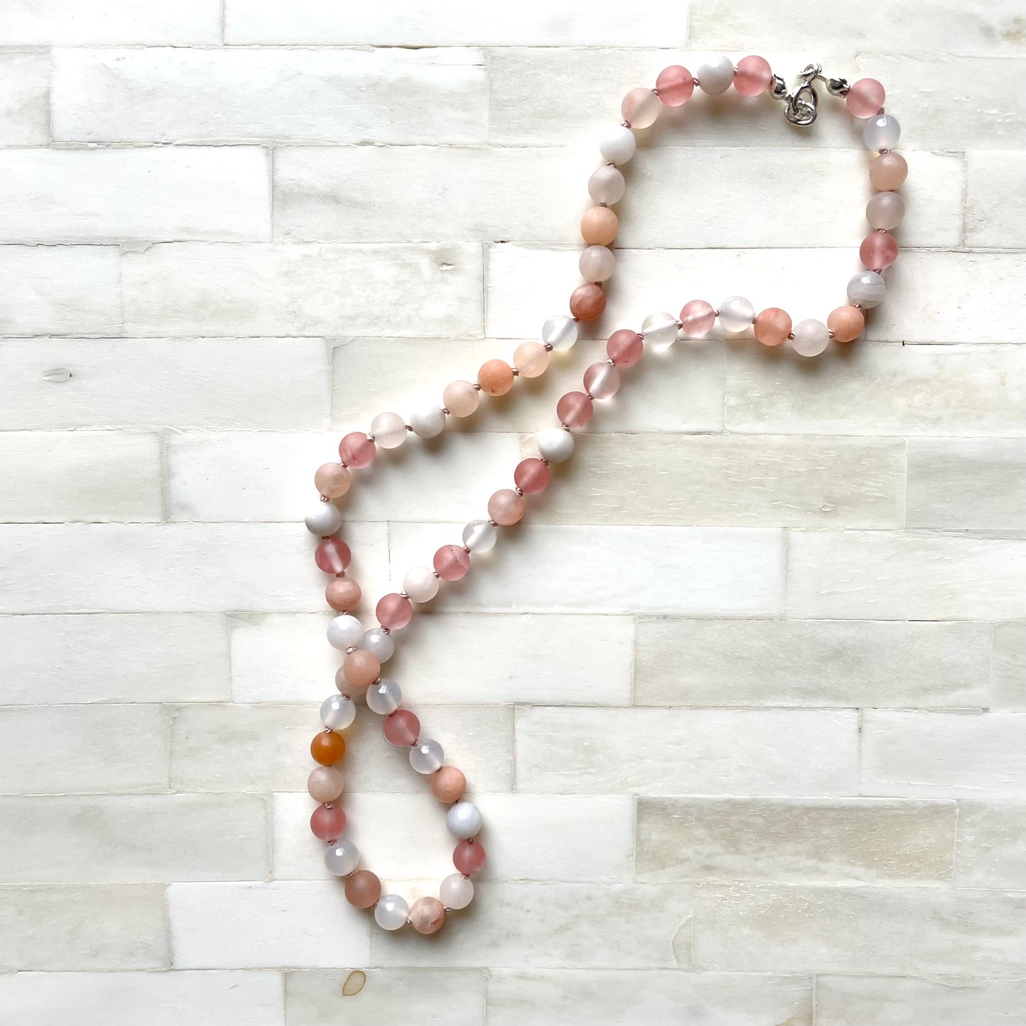 Summer Pastel Beaded Necklace