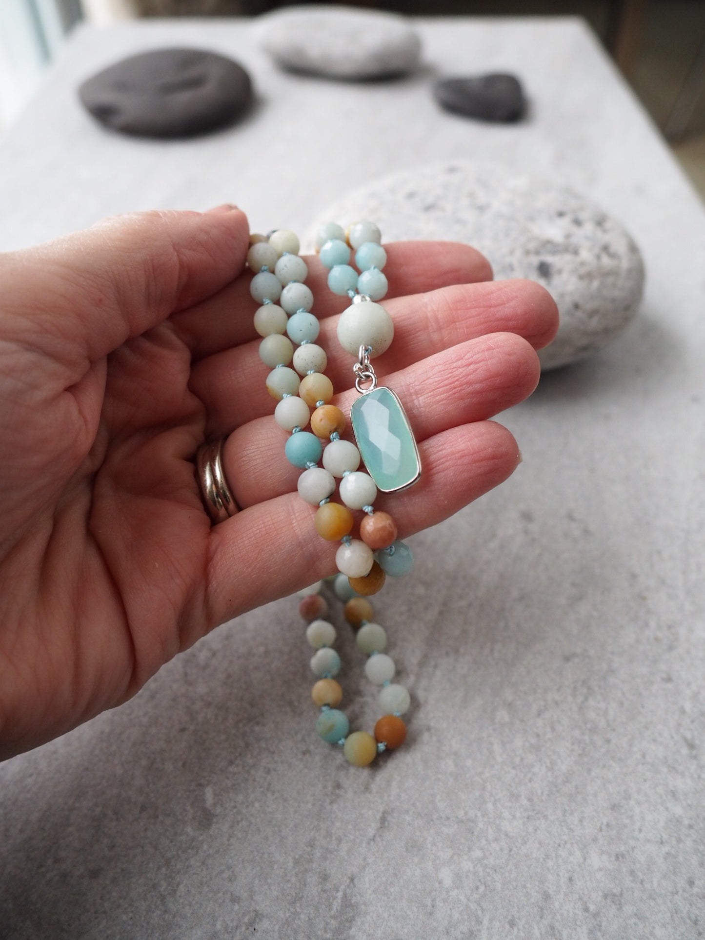Beach Dreams Amazonite Necklace