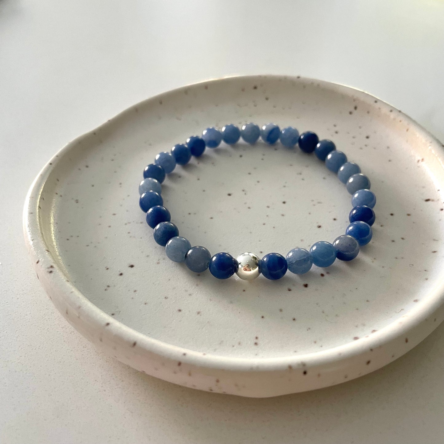Blue Aventurine Gemstone Bracelet