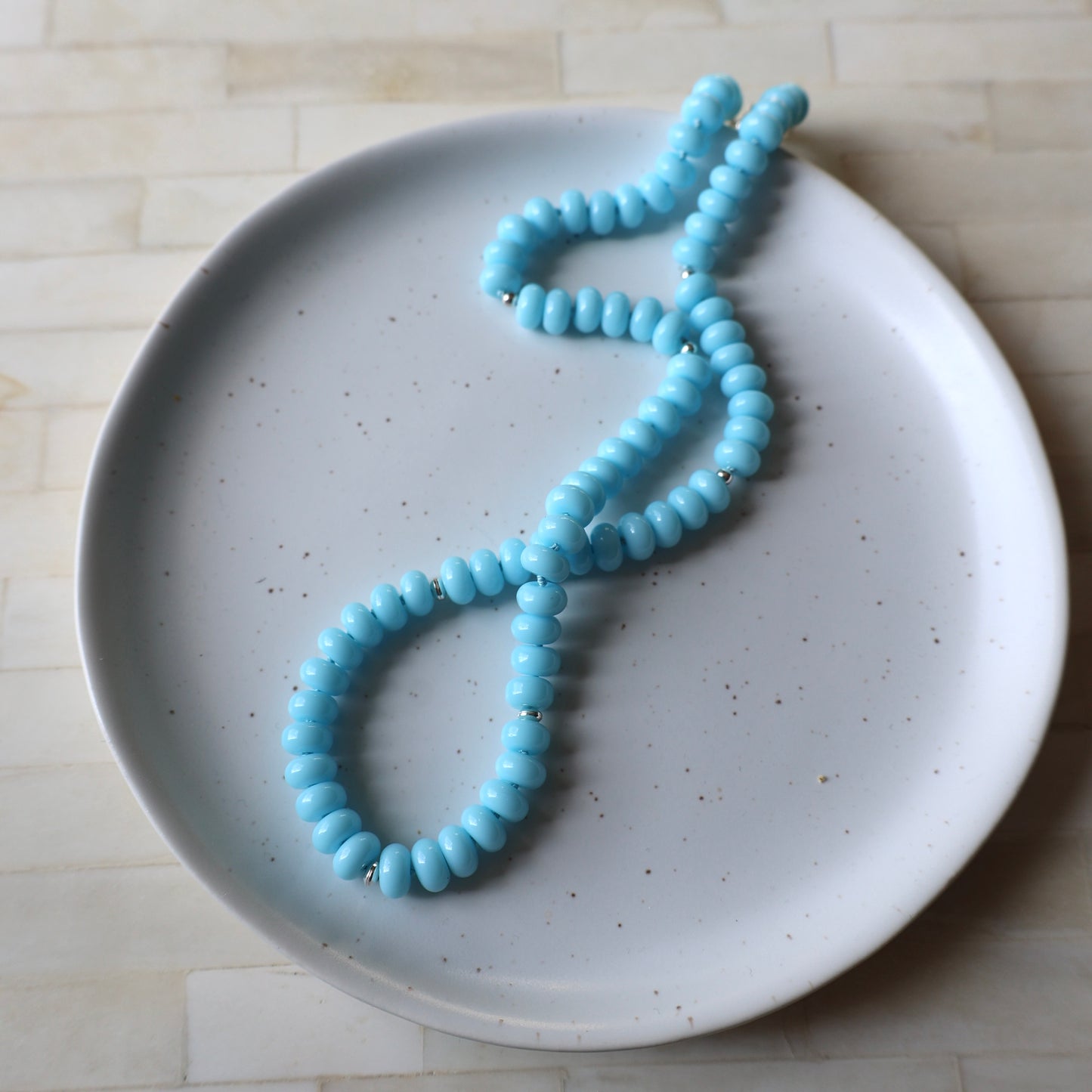 Morning Sky - Jade Necklace