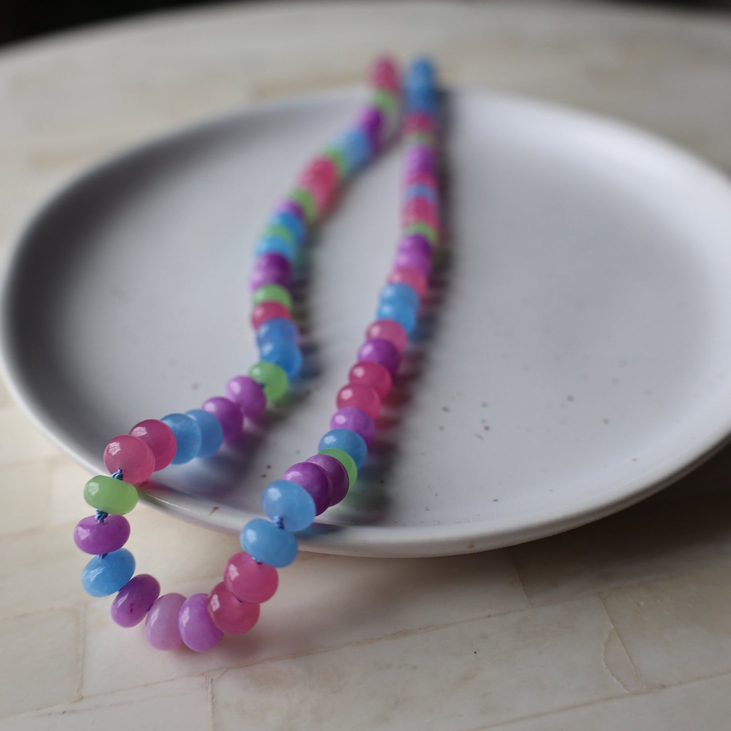 Spring Garden - Jade Necklace