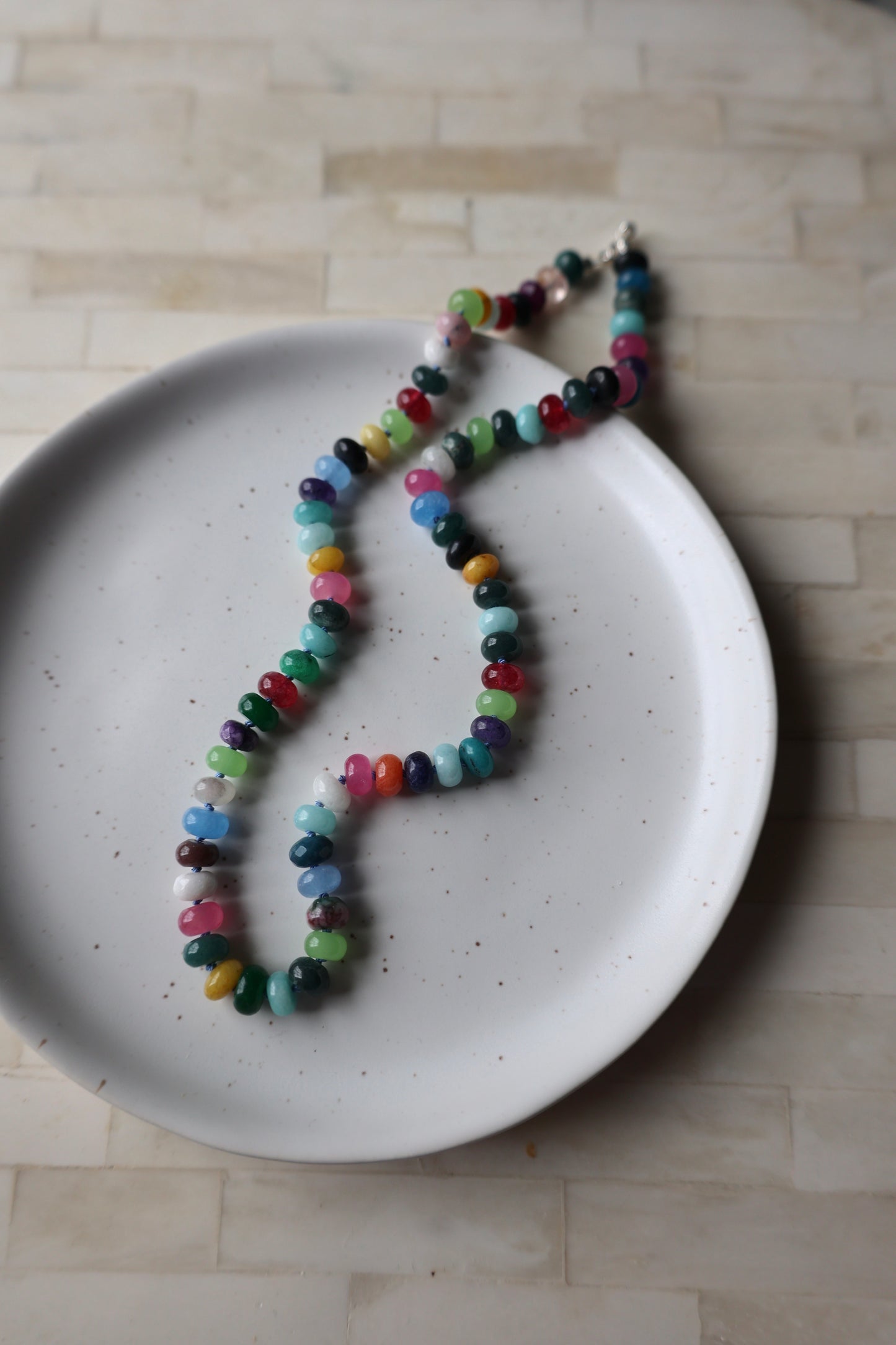 Artist's Palette - Gemstone Necklace