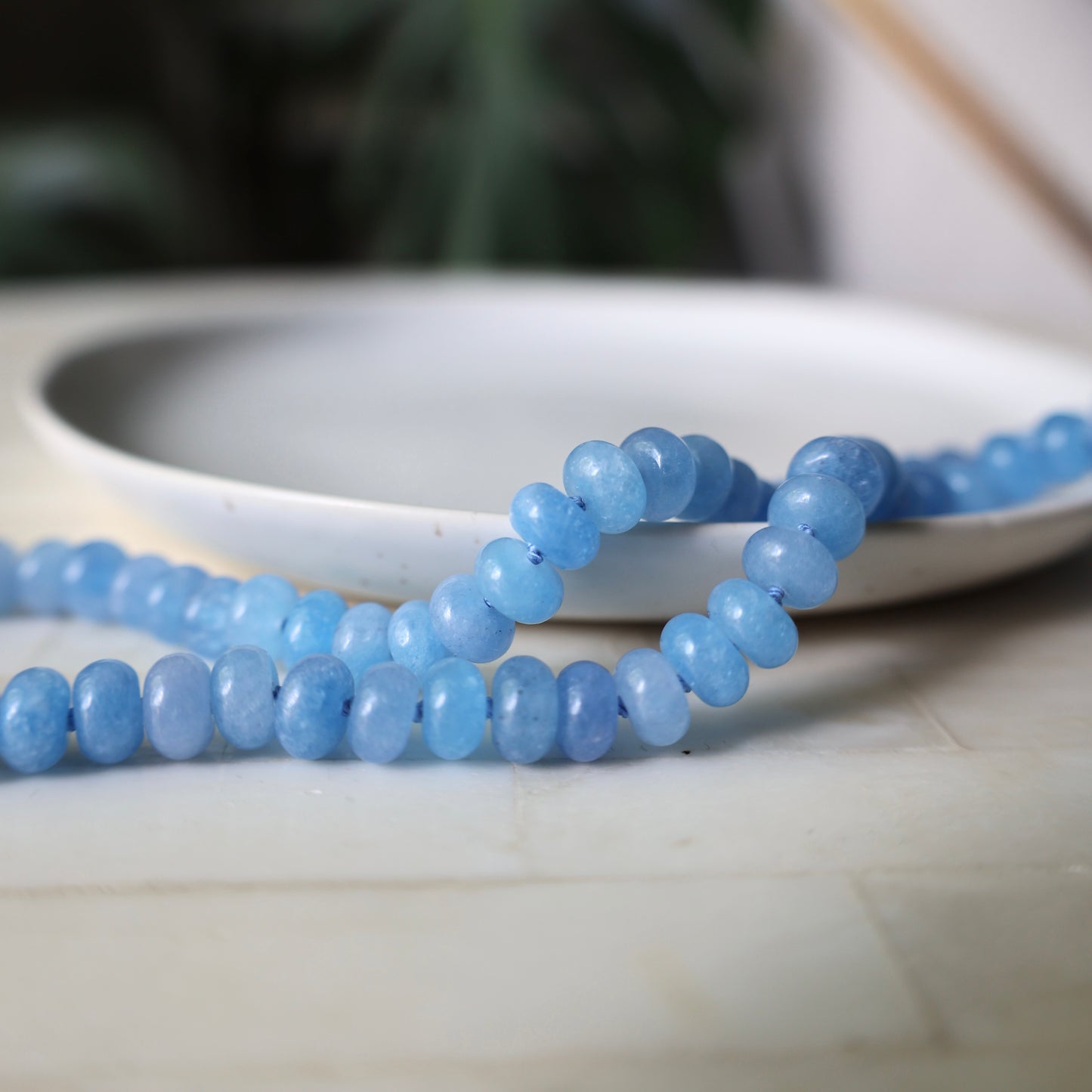 Cornflower Lane  - Jade Necklace