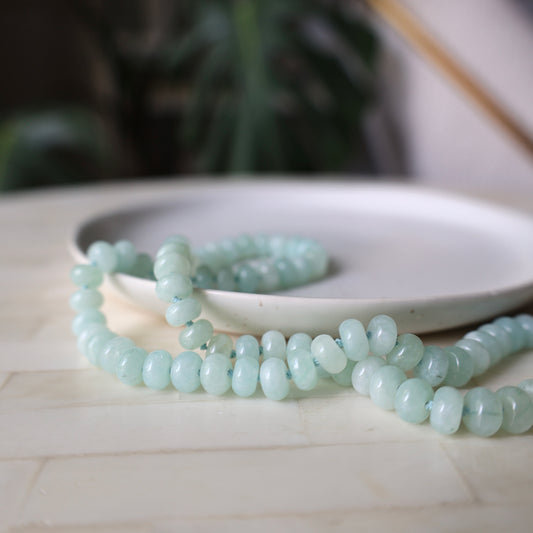 Sea Glass  - Jade Necklace