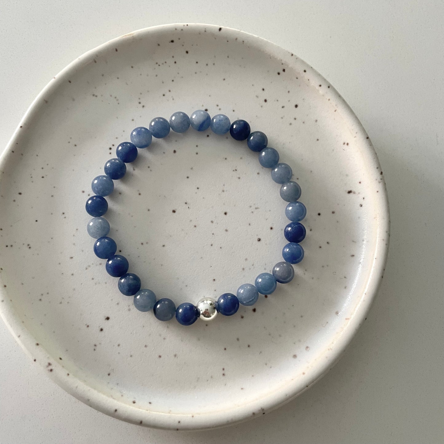 Blue Aventurine Gemstone Bracelet