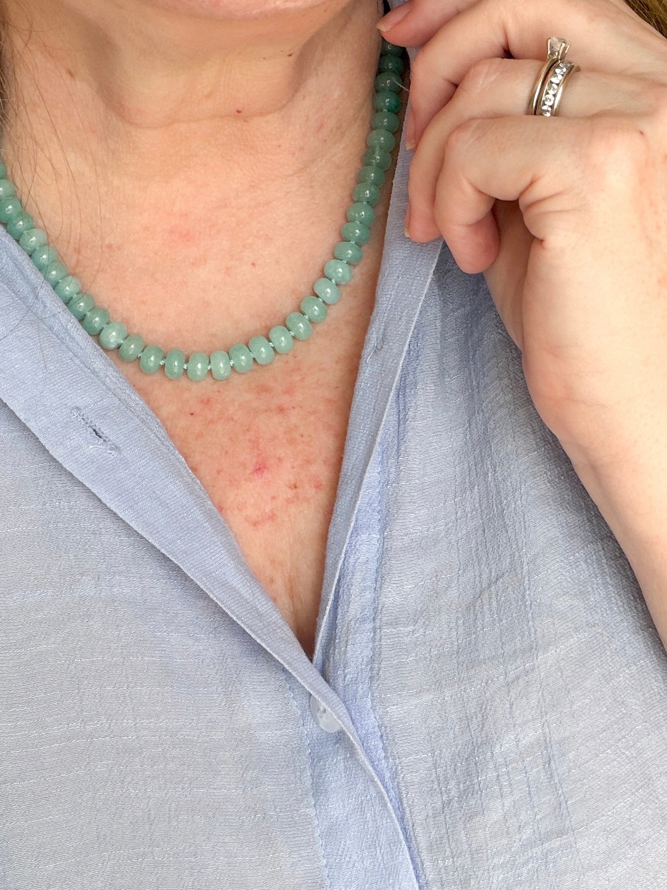 Sea Breeze - Aventurine Necklace