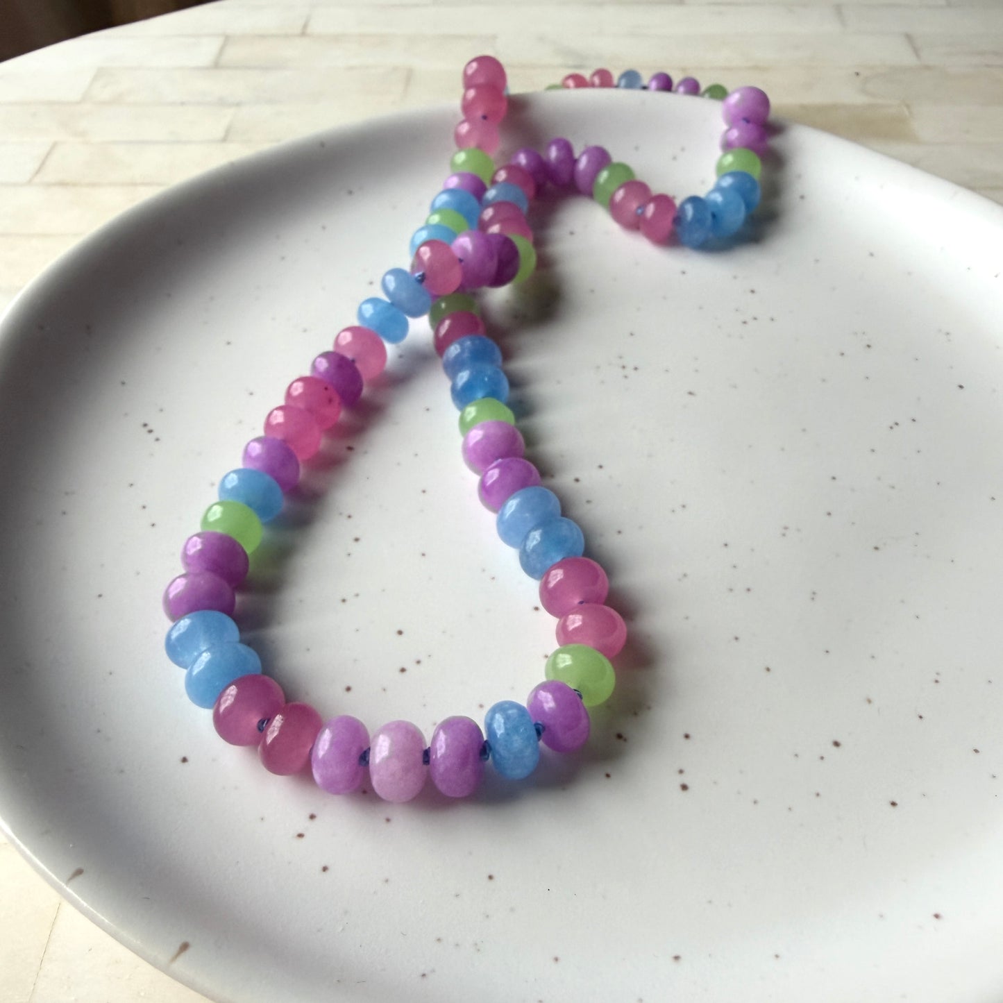 Spring Garden - Jade Necklace