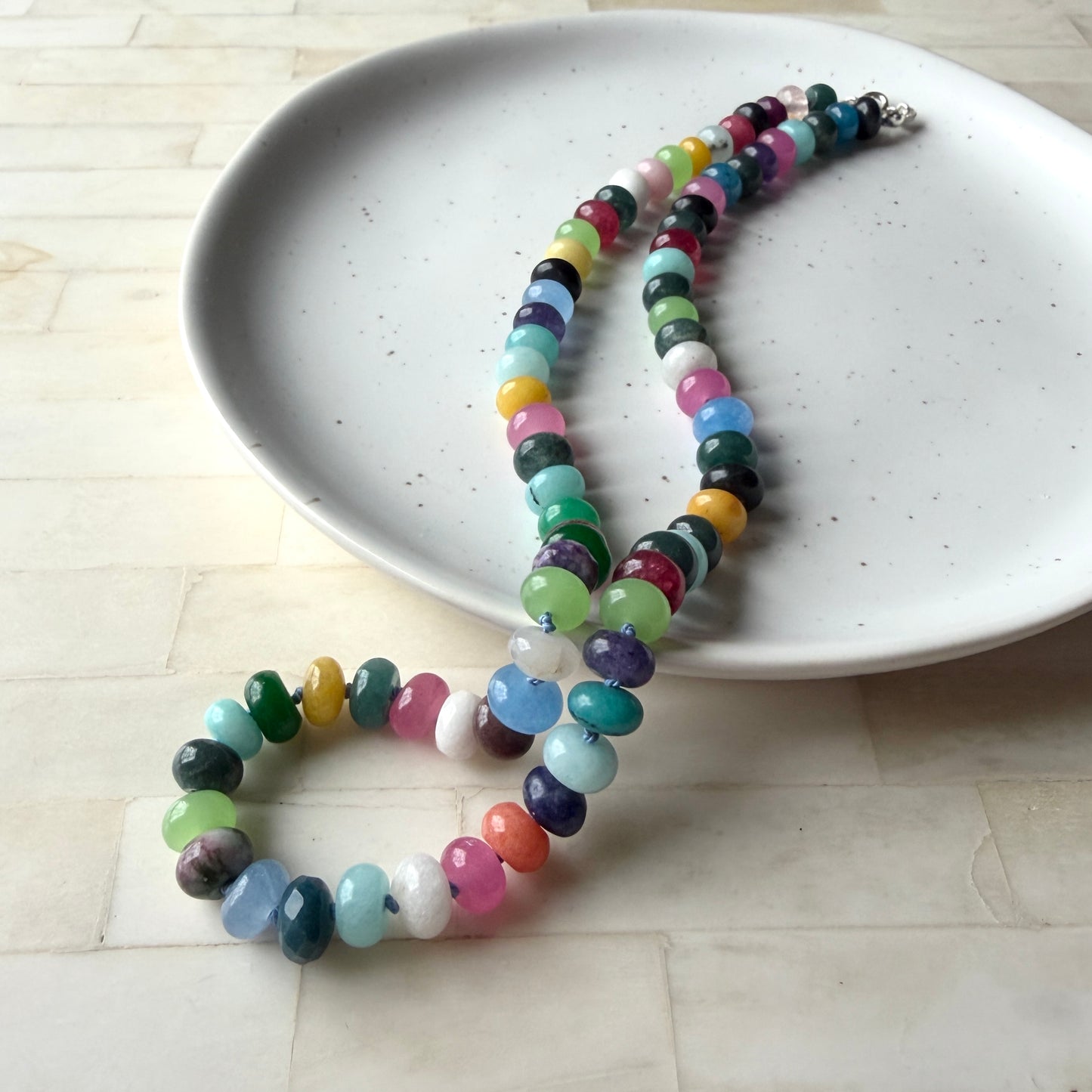Artist's Palette - Gemstone Necklace