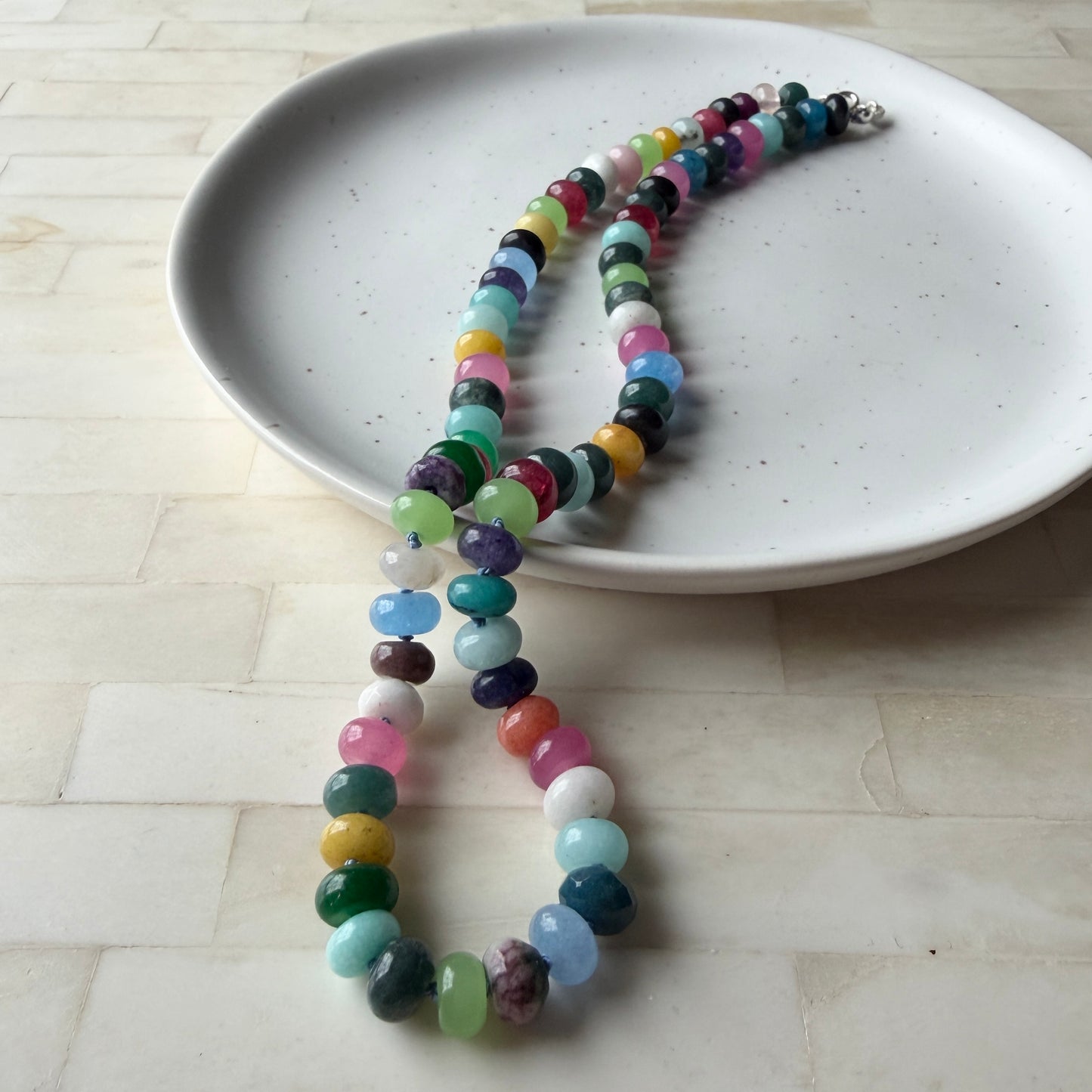 Artist's Palette - Gemstone Necklace