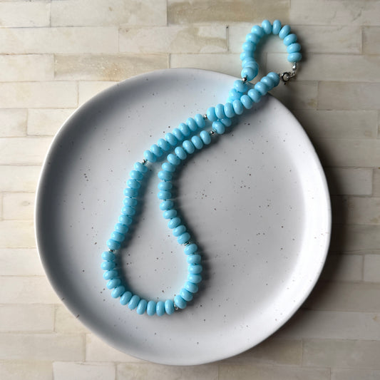 Morning Sky - Jade Necklace
