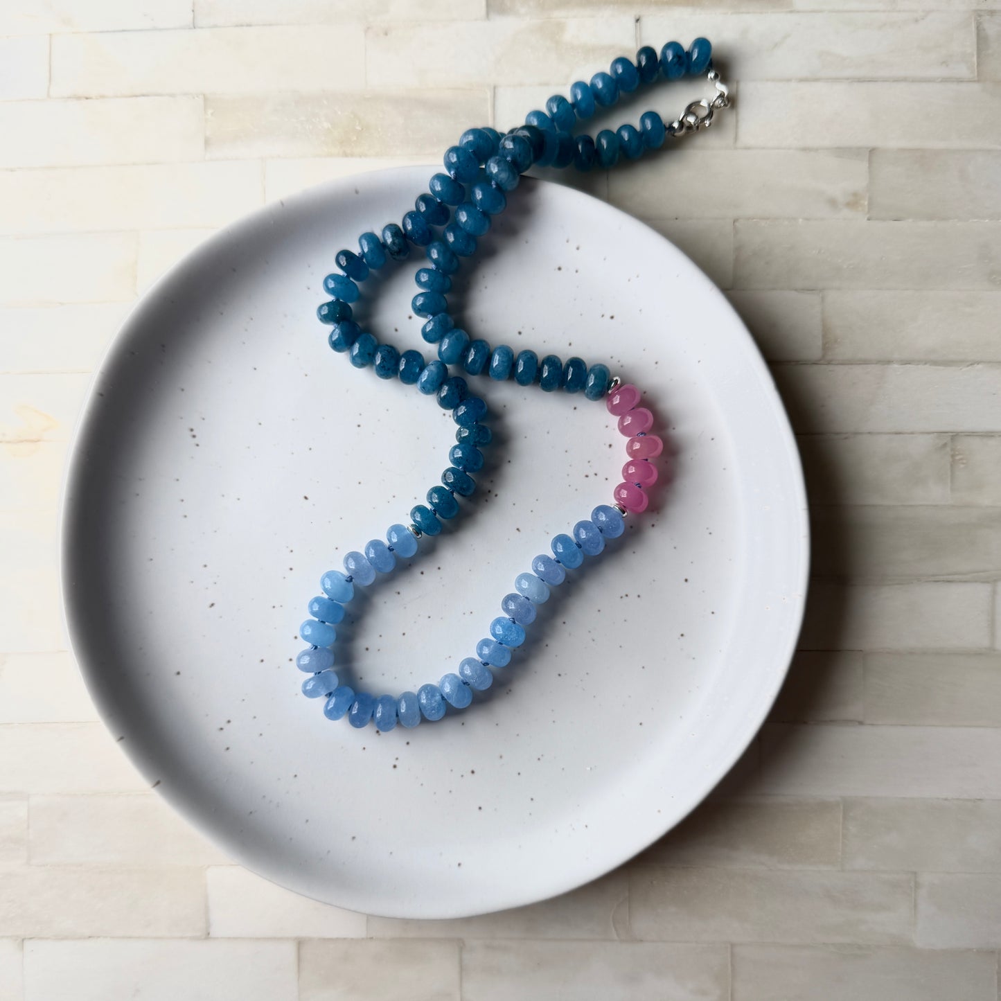 Evening Sky - Jade Necklace