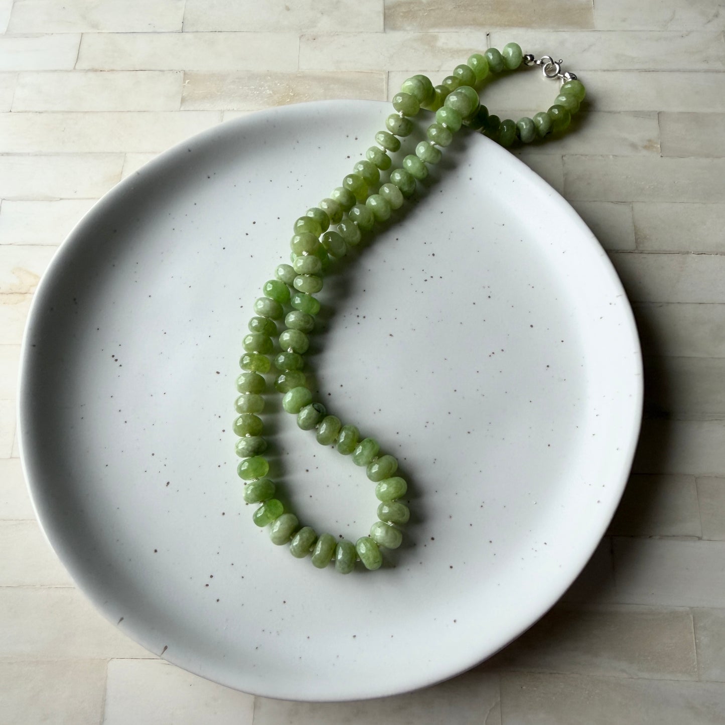 Forest Walk - Jade Necklace