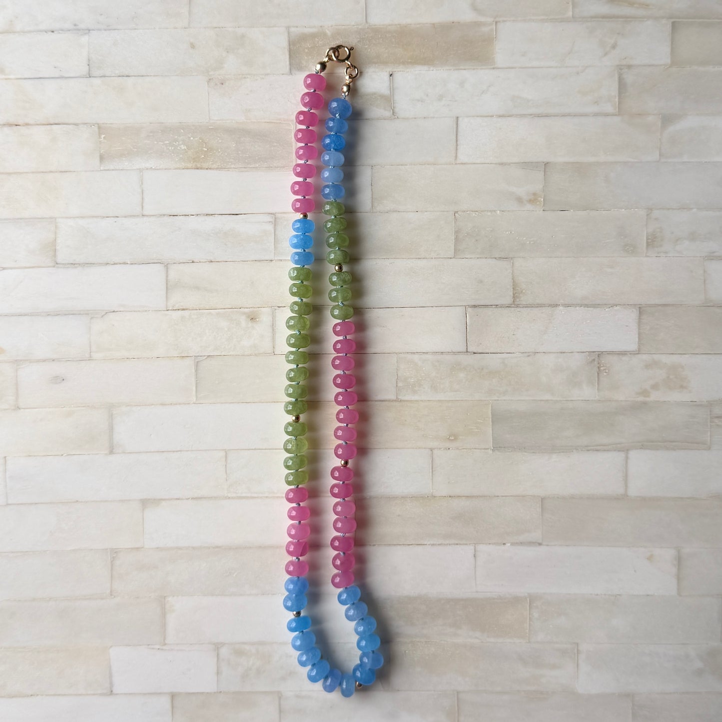 Wildflower Garden - Jade Necklace