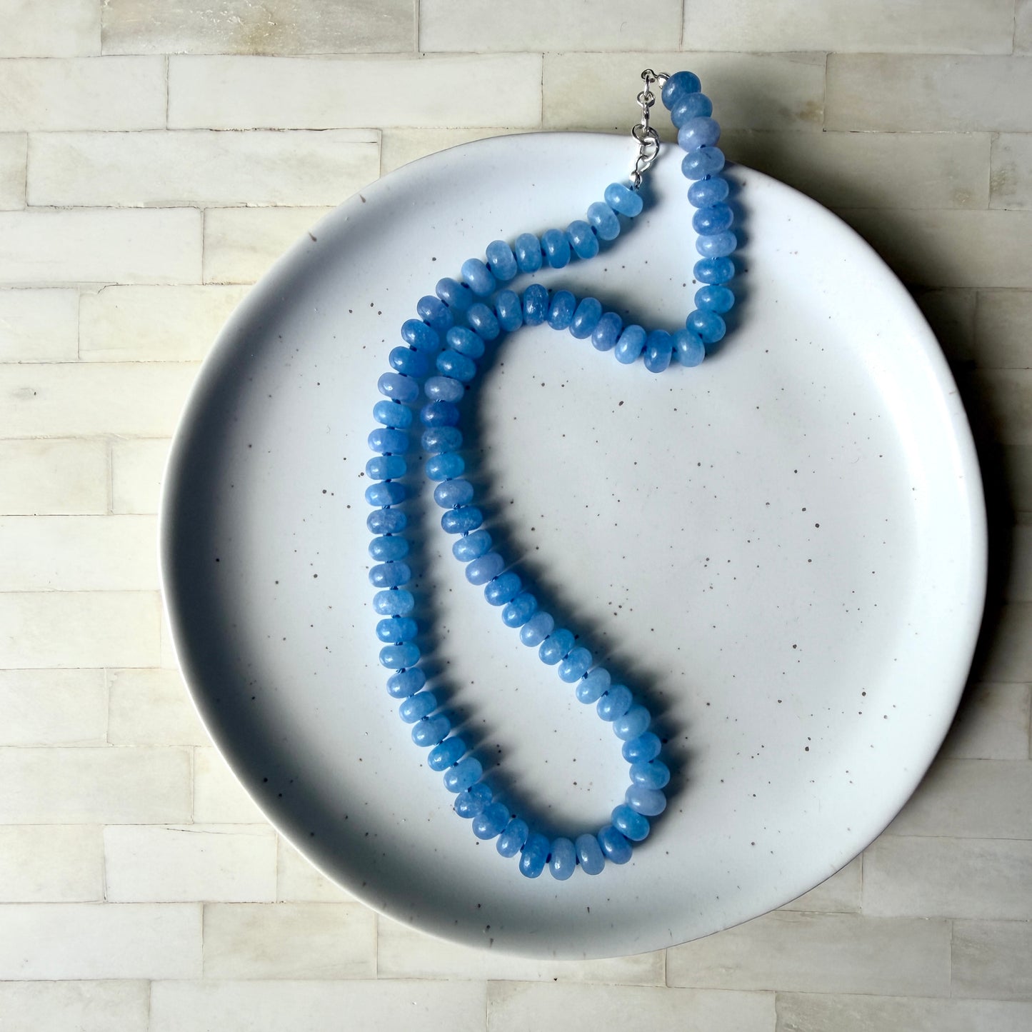 Cornflower Lane  - Jade Necklace