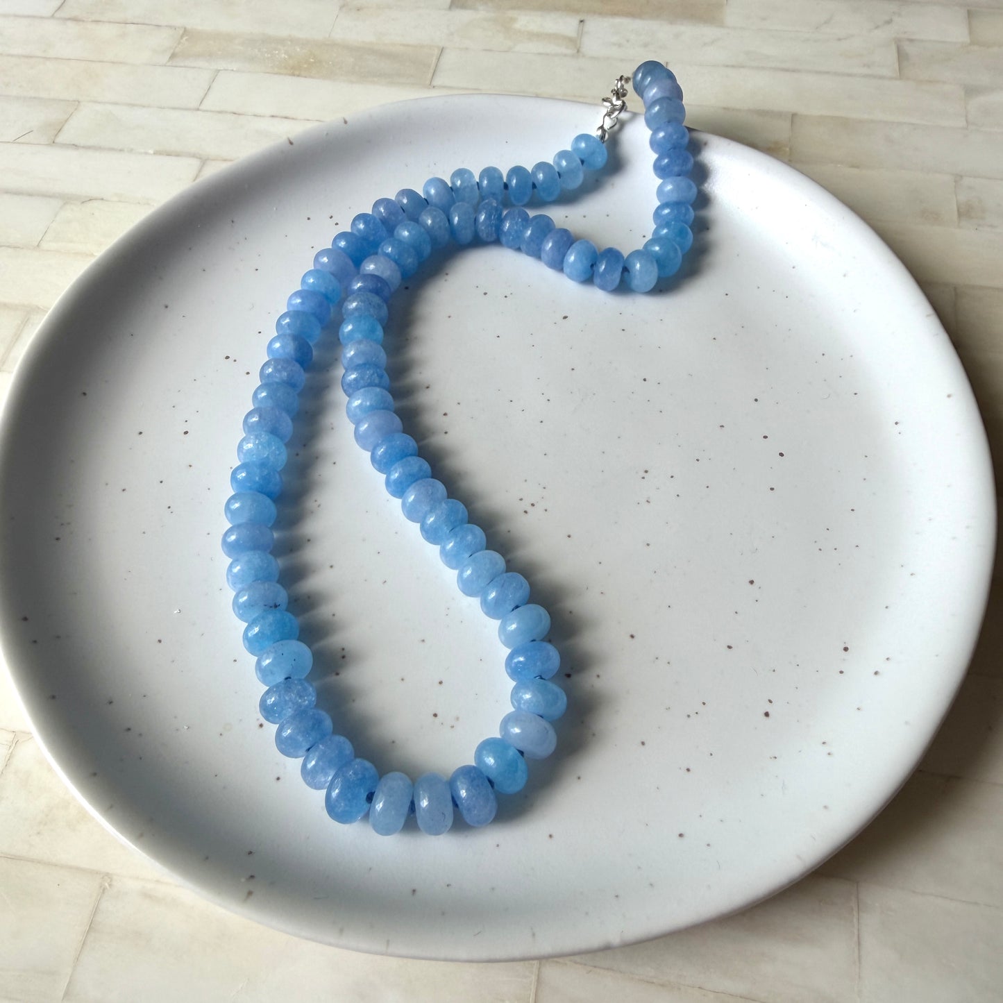 Cornflower Lane  - Jade Necklace