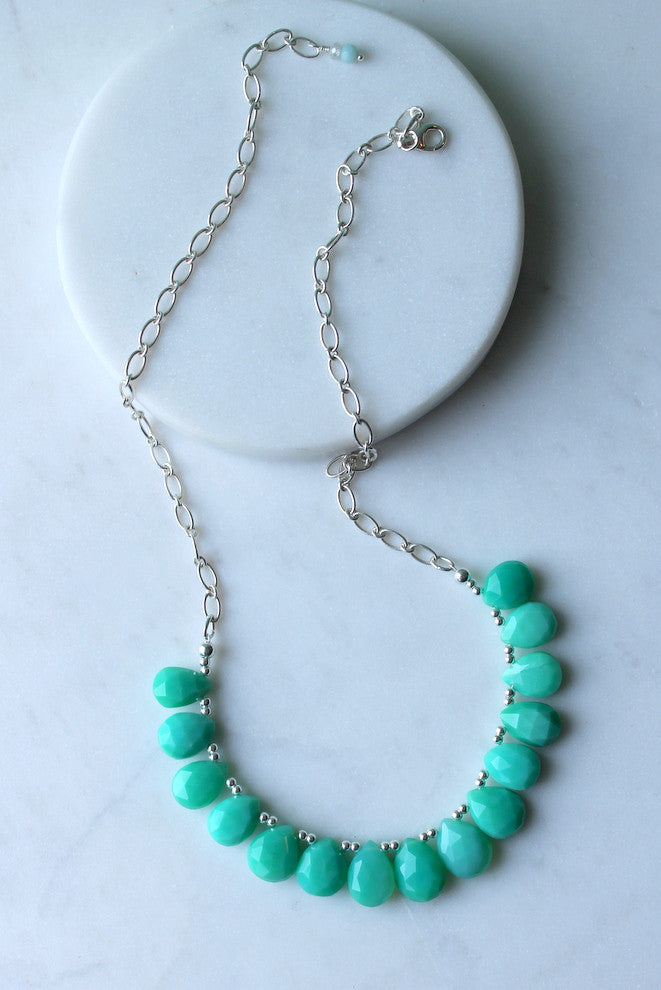 Gemstone Necklace by Nancy Wallis Designs 