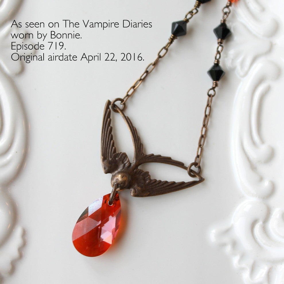 Swoop Necklace as seen on The Vampire Diaries