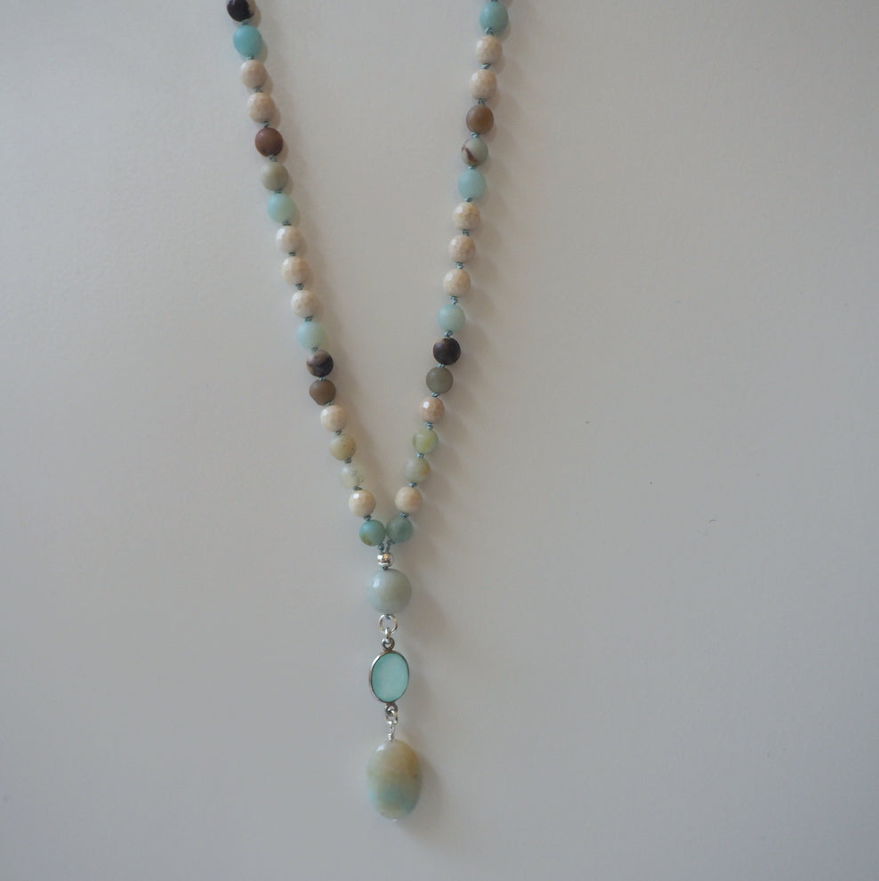 108 Bead Mala Necklace made in Canada by Wallis Designs